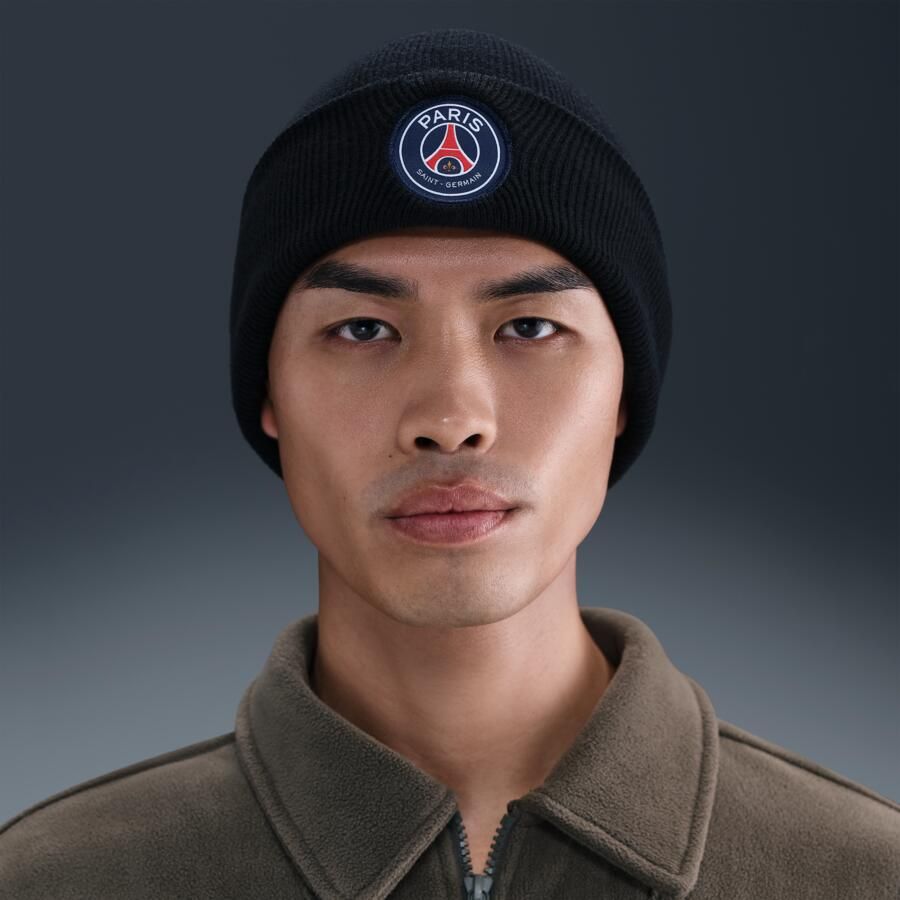 Nike Paris Saint-Germain Peak beanie Zwart - Foto 2
