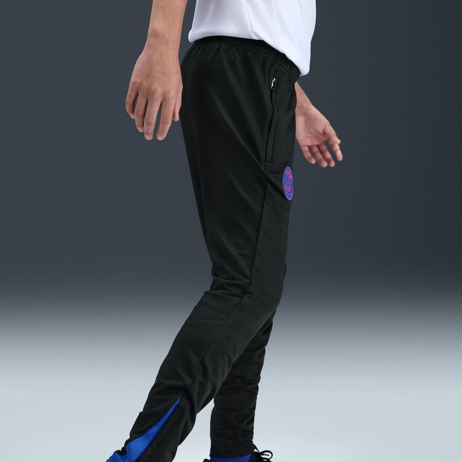 Nike Paris Saint-Germain Strike Derde Total 90 knit voetbalbroek met Dri-FIT voor kids Zwart - Foto 2