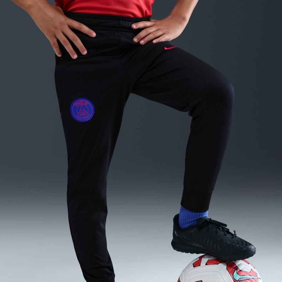 Nike Paris Saint-Germain Strike Derde Total 90 knit voetbaltrainingspak met Dri-FIT voor kids Wit - Foto 3