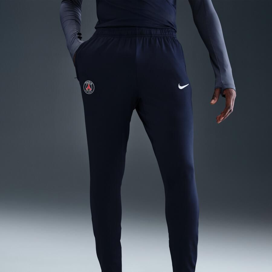Nike Paris Saint-Germain Strike Dri-FIT knit voetbalbroek voor heren Blauw