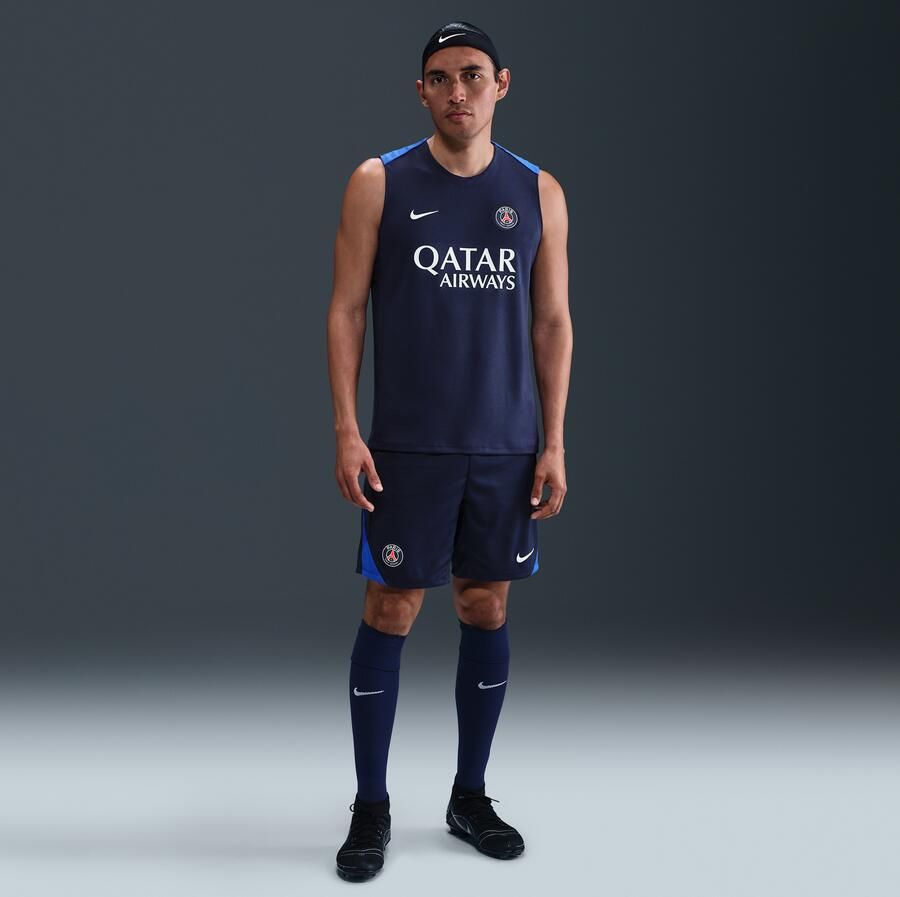 Nike Paris Saint-Germain Strike Dri-FIT knit voetbalshorts voor heren Blauw - Foto 4
