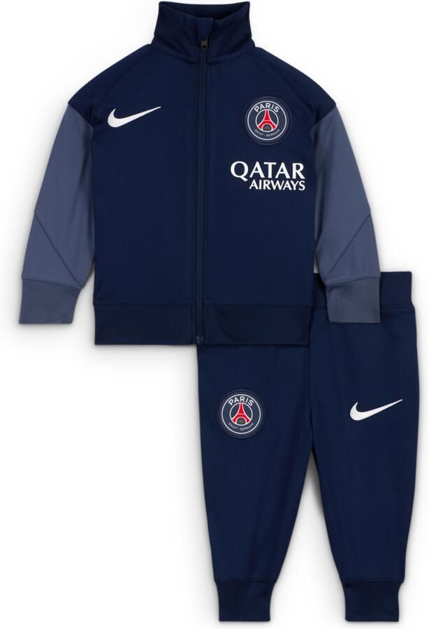 Nike Paris Saint-Germain Strike Dri-FIT knit voetbaltrainingspak voor baby's peuters Blauw - Foto 2