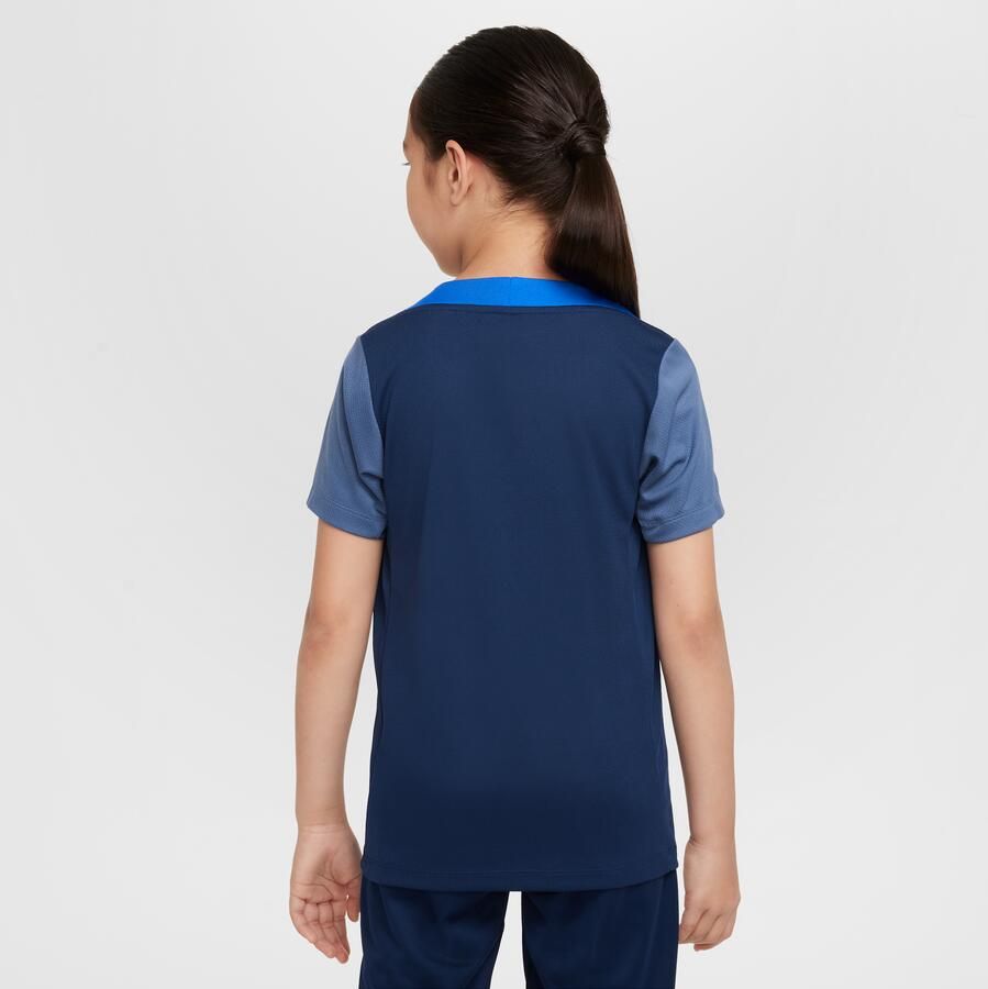 Nike Paris Saint-Germain Strike Dri-FIT voetbaltop met korte mouwen voor kids Blauw - Foto 3