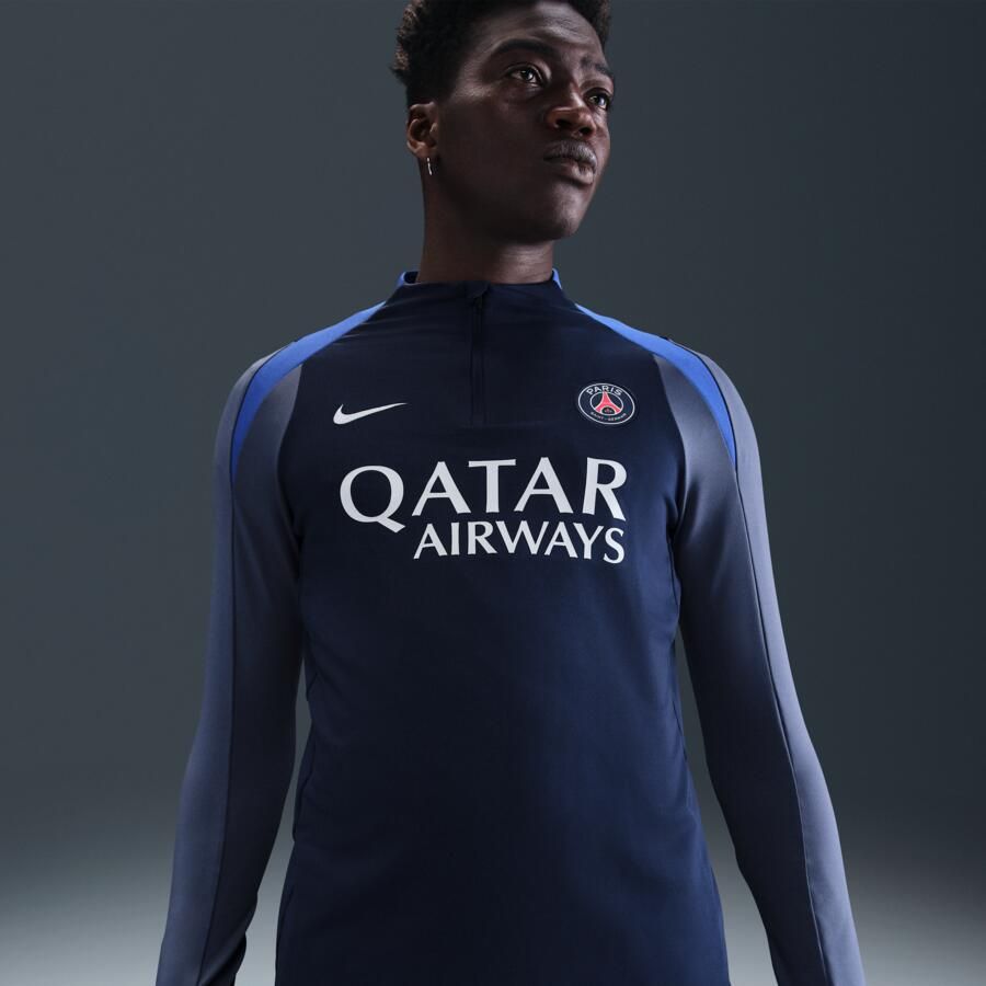 Nike Paris Saint-Germain Strike Dri-FIT voetbaltrainingstop voor heren Blauw - Foto 4