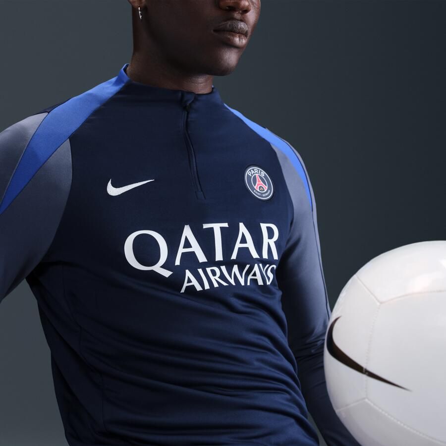 Nike Paris Saint-Germain Strike Dri-FIT voetbaltrainingstop voor heren Blauw - Foto 2