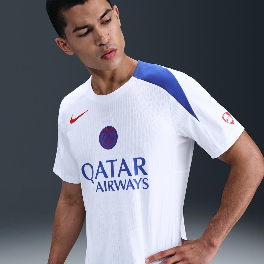 Nike Paris Saint-Germain Strike Elite Derde Total 90 Dri-FIT ADV voetbaltop met korte mouwen voor heren Wit - Foto 4