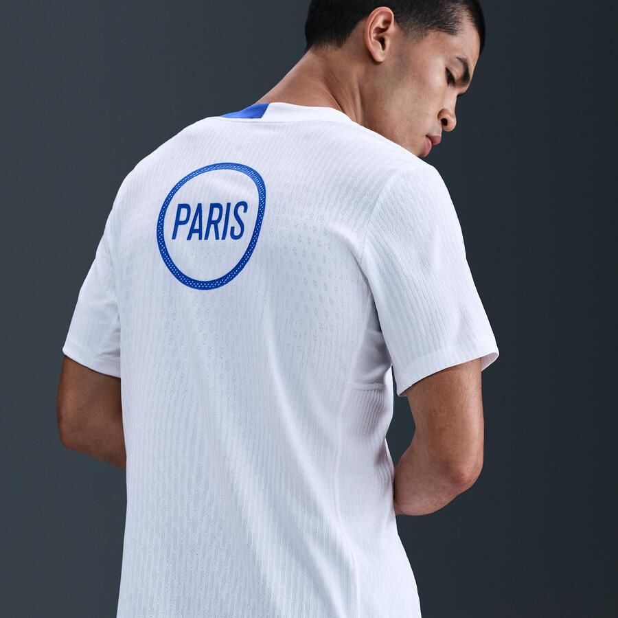 Nike Paris Saint-Germain Strike Elite Derde Total 90 Dri-FIT ADV voetbaltop met korte mouwen voor heren Wit
