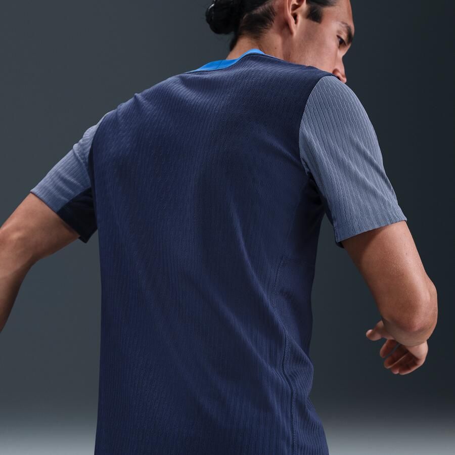 Nike Paris Saint-Germain Strike Elite Dri-FIT ADV voetbaltop met korte mouwen voor heren Blauw