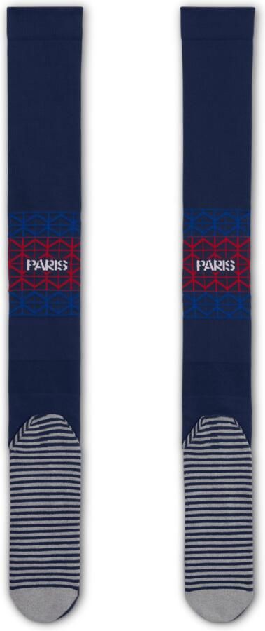 Nike Paris Saint-Germain Strike Thuis Dri-FIT voetbalkniekousen Blauw - Foto 3