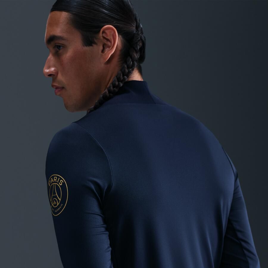 Nike Paris Saint-Germain Strike Uit Dri-FIT voetbaltrainingstop voor heren Blauw