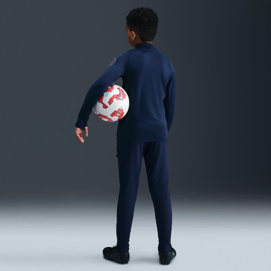 Nike Paris Saint-Germain Strike Uit knit voetbalbroek met Dri-FIT voor kids Blauw - Foto 3