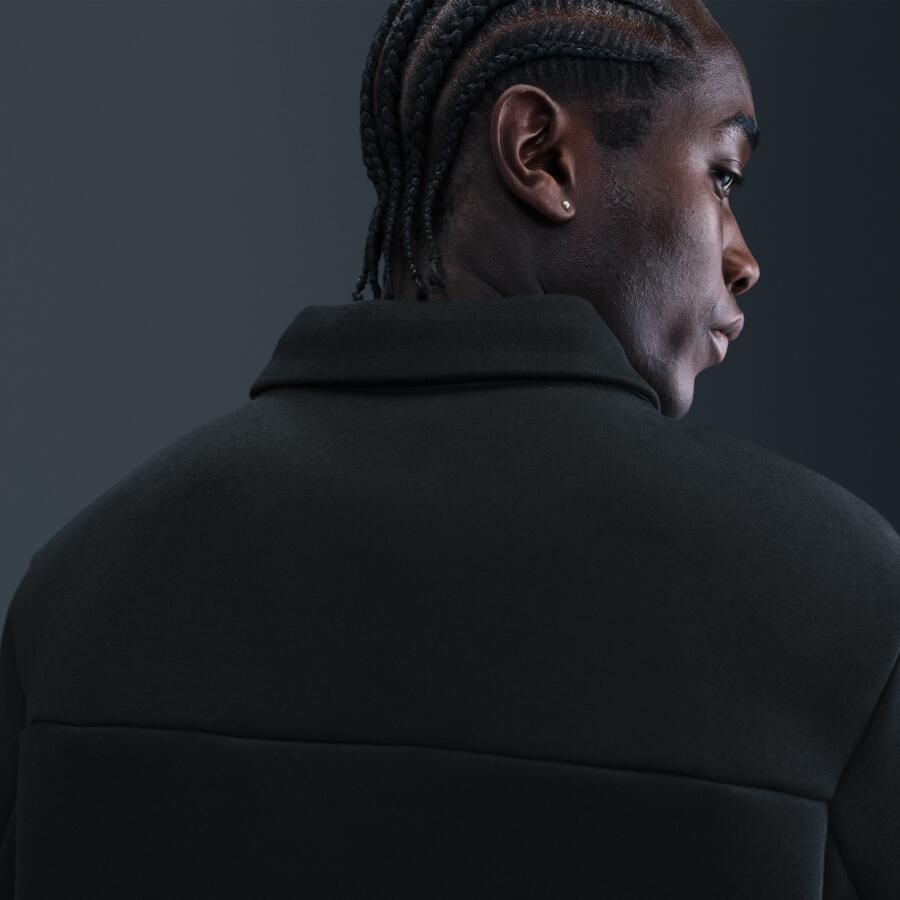 Nike Paris Saint-Germain Tech Fleece voetbalshacket voor heren Zwart