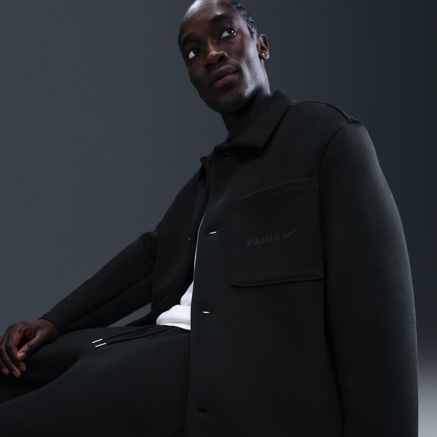 Nike Paris Saint-Germain Tech Fleece voetbalshacket voor heren Zwart - Foto 2