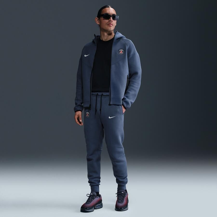 Nike Paris Saint-Germain Tech voetbaljoggingbroek van fleece voor heren Blauw - Foto 4