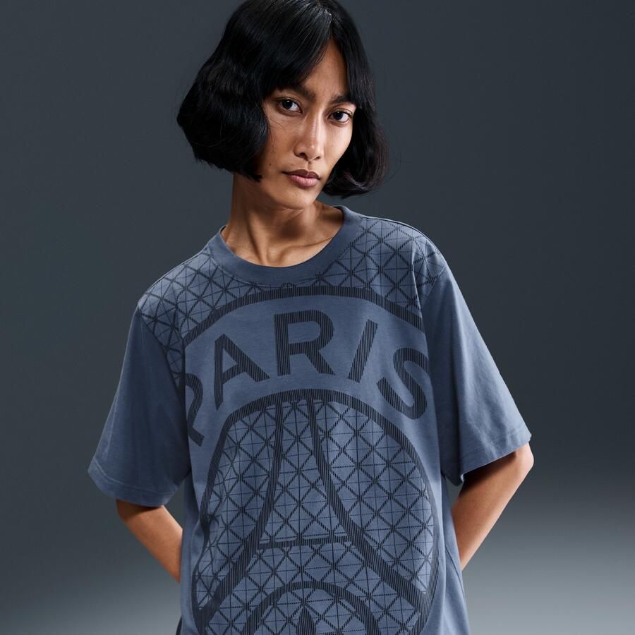 Nike Paris Saint-Germain voetbalshirt met seizoensprint voor dames Blauw - Foto 4