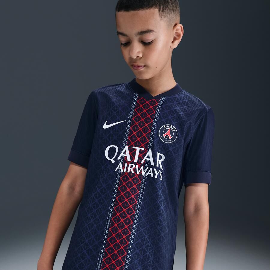 Nike Paris Saint-Germain 2025 26 Match Thuis Dri-FIT ADV authentiek voetbalshirt voor kids Blauw - Foto 4