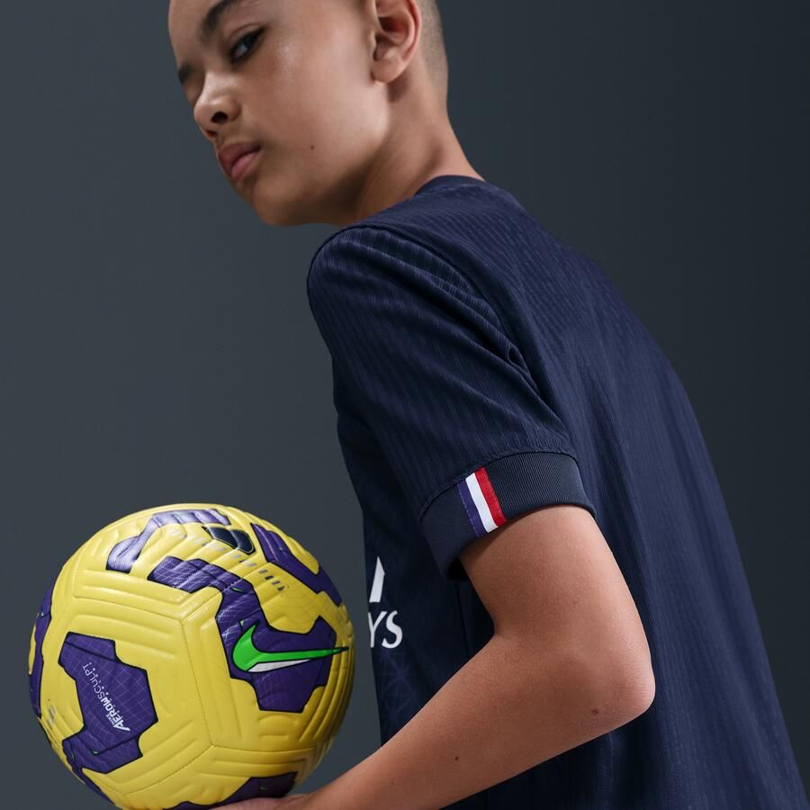 Nike Paris Saint-Germain 2025 26 Match Thuis Dri-FIT ADV authentiek voetbalshirt voor kids Blauw