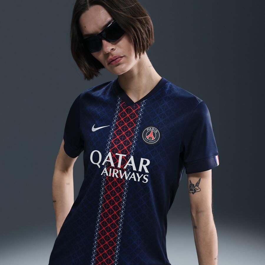 Nike Paris Saint-Germain 2025 26 Stadium Thuis Dri-FIT replicavoetbalshirt voor dames Blauw - Foto 4
