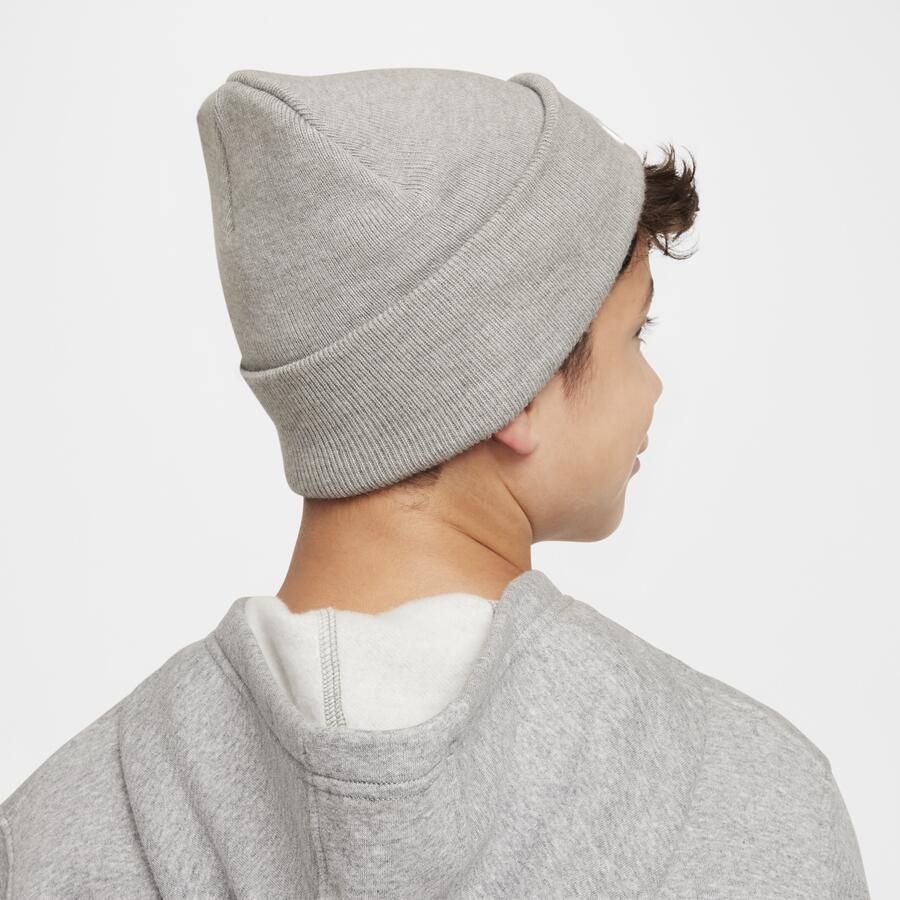 Nike Peak beanie voor kids Grijs