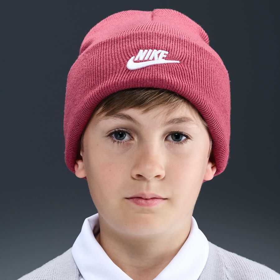 Nike Peak beanie voor kids Paars - Foto 4