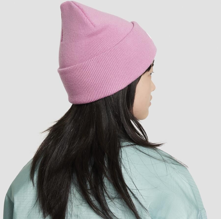 Nike Peak beanie voor kids Roze - Foto 4