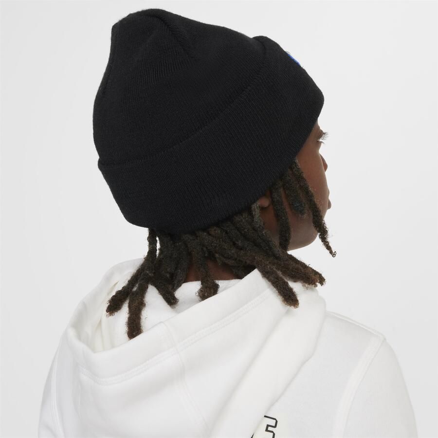 Nike Peak beanie voor kids Zwart - Foto 3