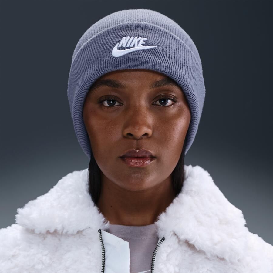 Nike Peak Futura beanie Blauw - Foto 4