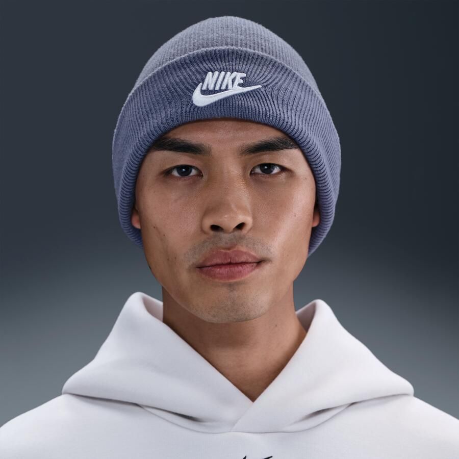 Nike Peak Futura beanie Blauw - Foto 2