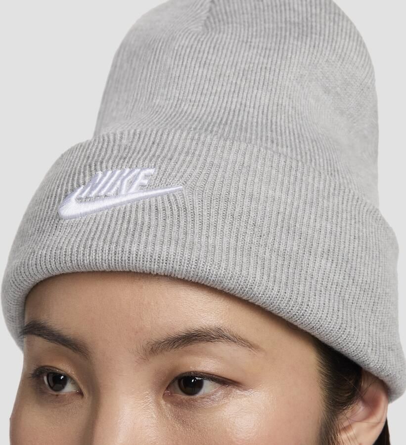 Nike Peak Futura beanie Grijs