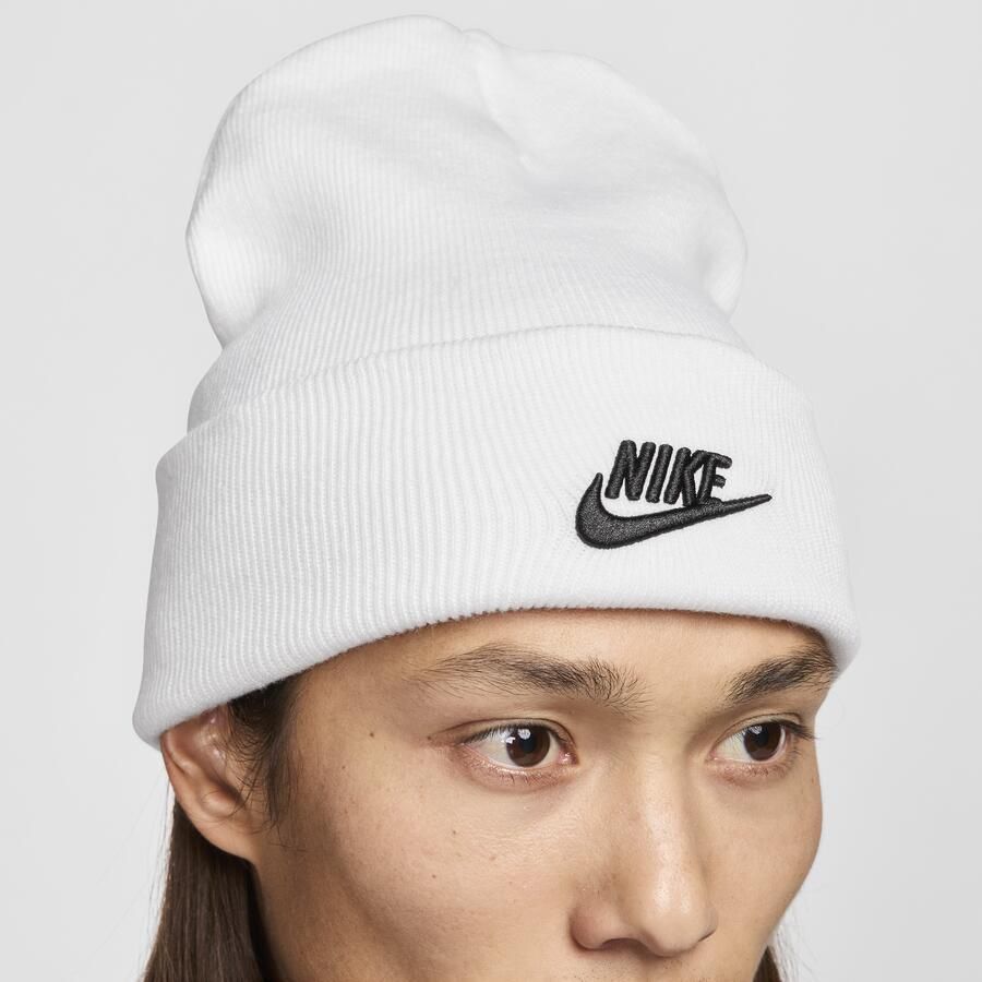 Nike Peak Futura beanie Wit - Foto 2