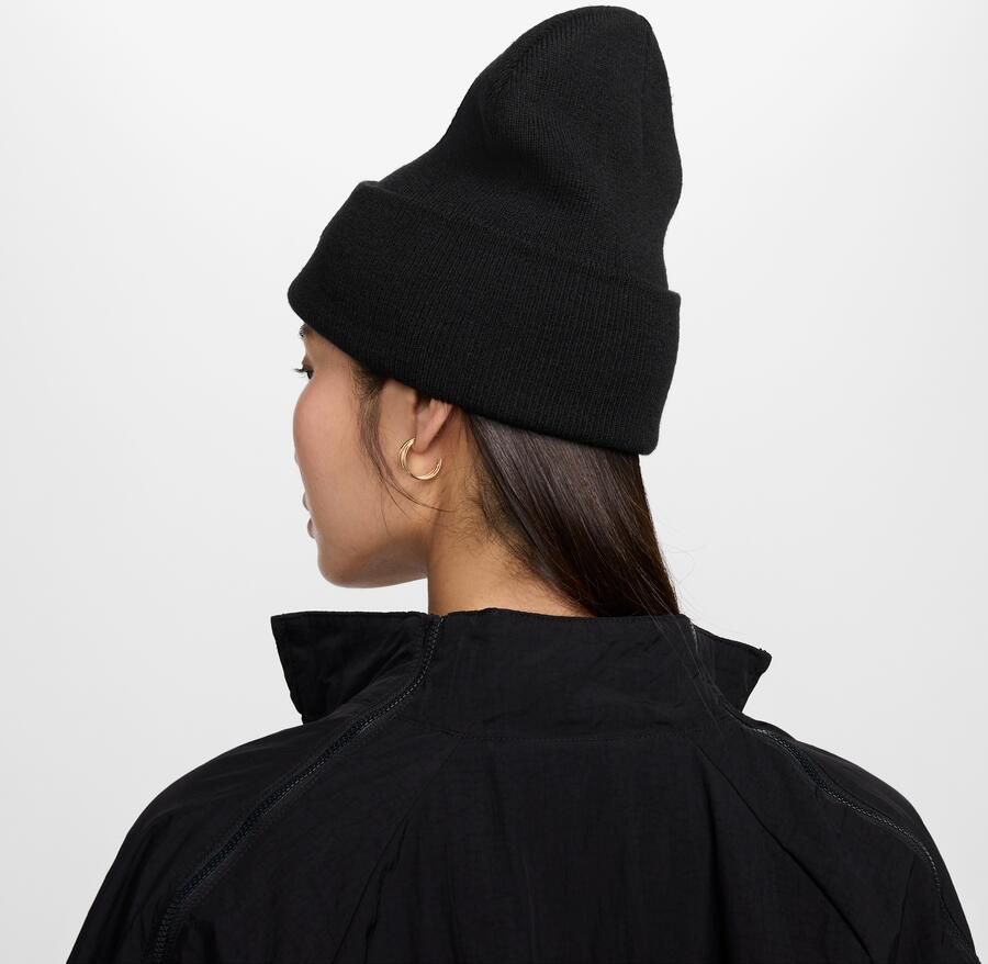 Nike Peak Futura Beanie in Zwart Black Unisex - Foto 4