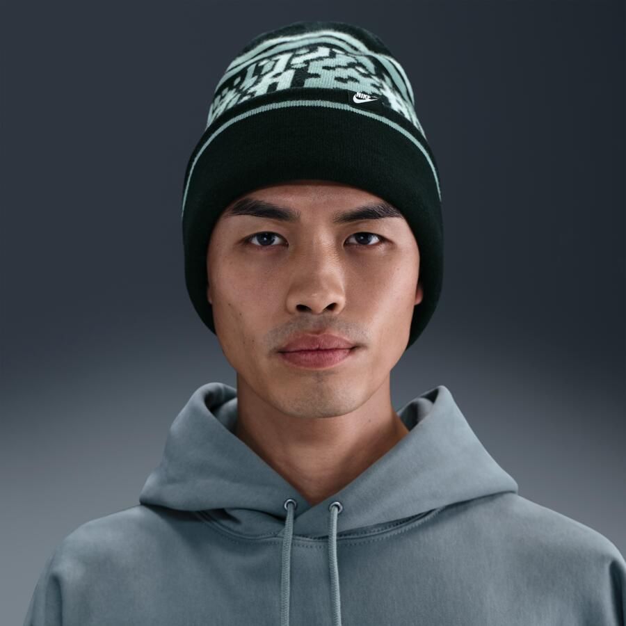 Nike Peak outdoorbeanie Zwart - Foto 2