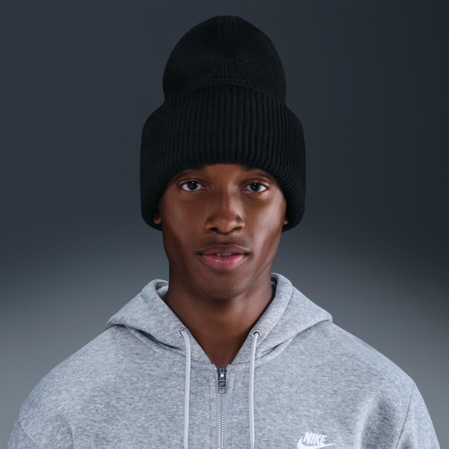 Nike Peak premium beanie Zwart - Foto 4
