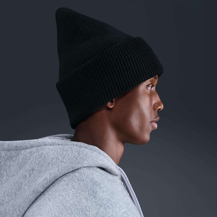 Nike Peak premium beanie Zwart