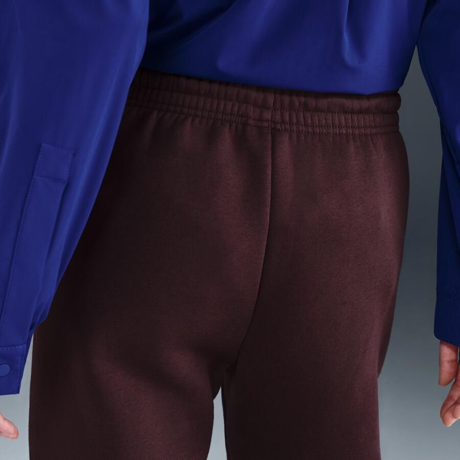 Nike Phoenix Fleece damesbroek met hoge taille en wijde pijpen Rood - Foto 2