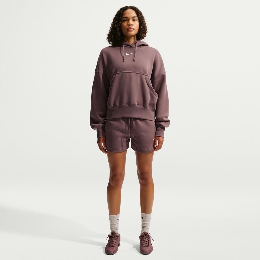 Nike Phoenix Fleece Extra oversized hoodie voor dames Paars - Foto 2