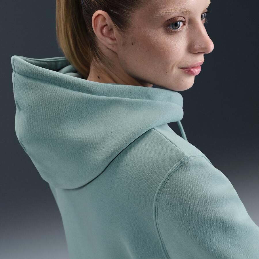 Nike Phoenix Fleece hoodie voor dames Groen