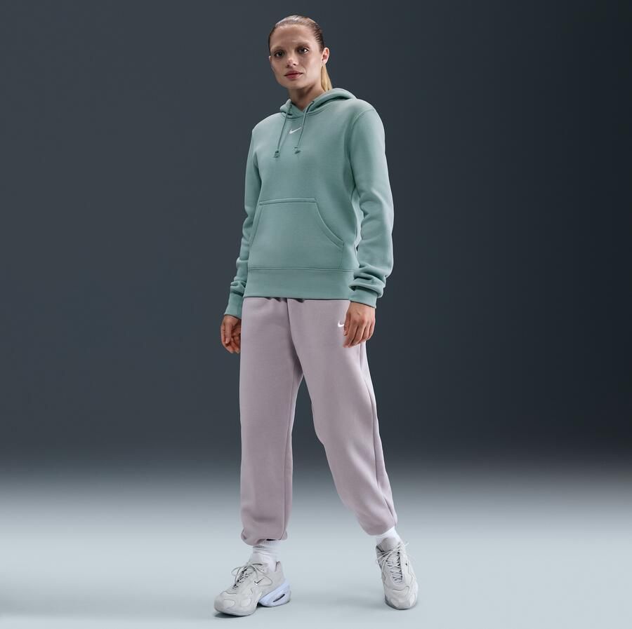 Nike Phoenix Fleece hoodie voor dames Groen - Foto 3