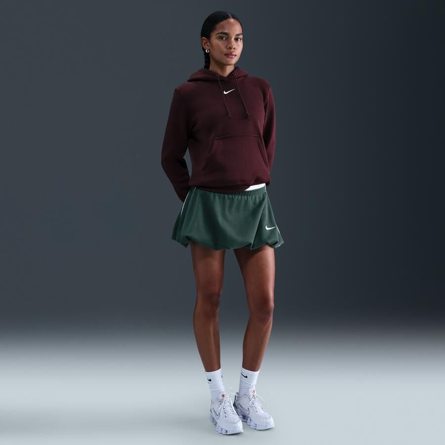 Nike Phoenix Fleece hoodie voor dames Rood - Foto 3