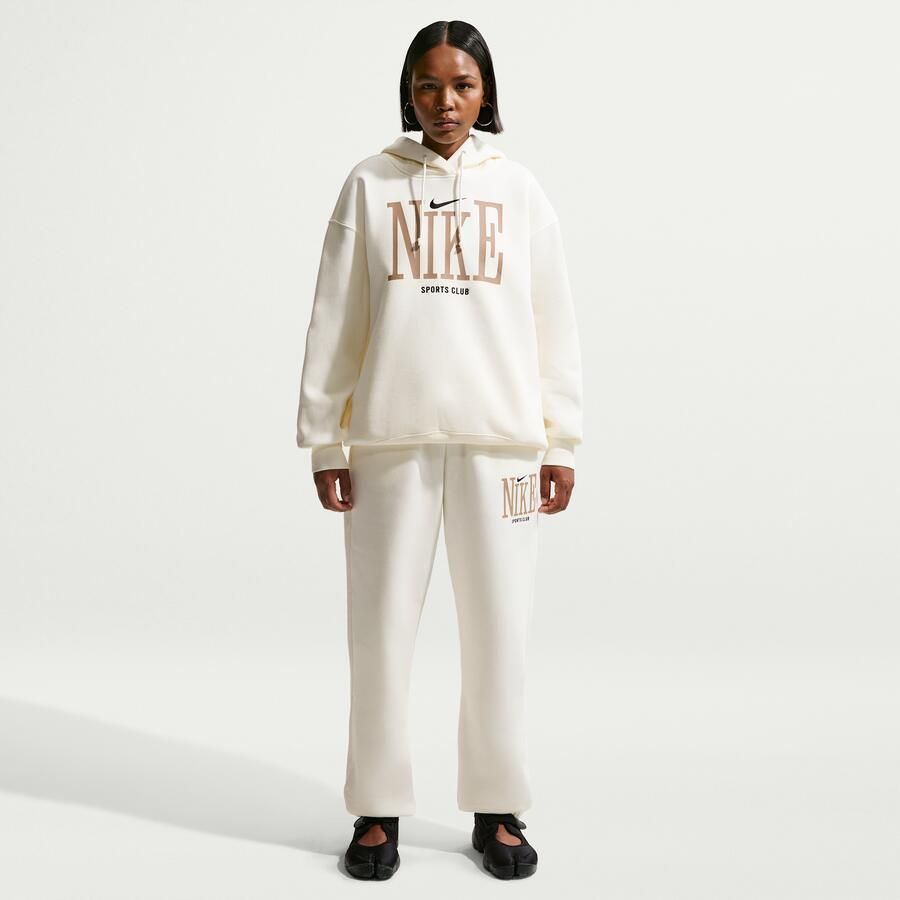 Nike Phoenix Fleece oversized dameshoodie Wit - Foto 3