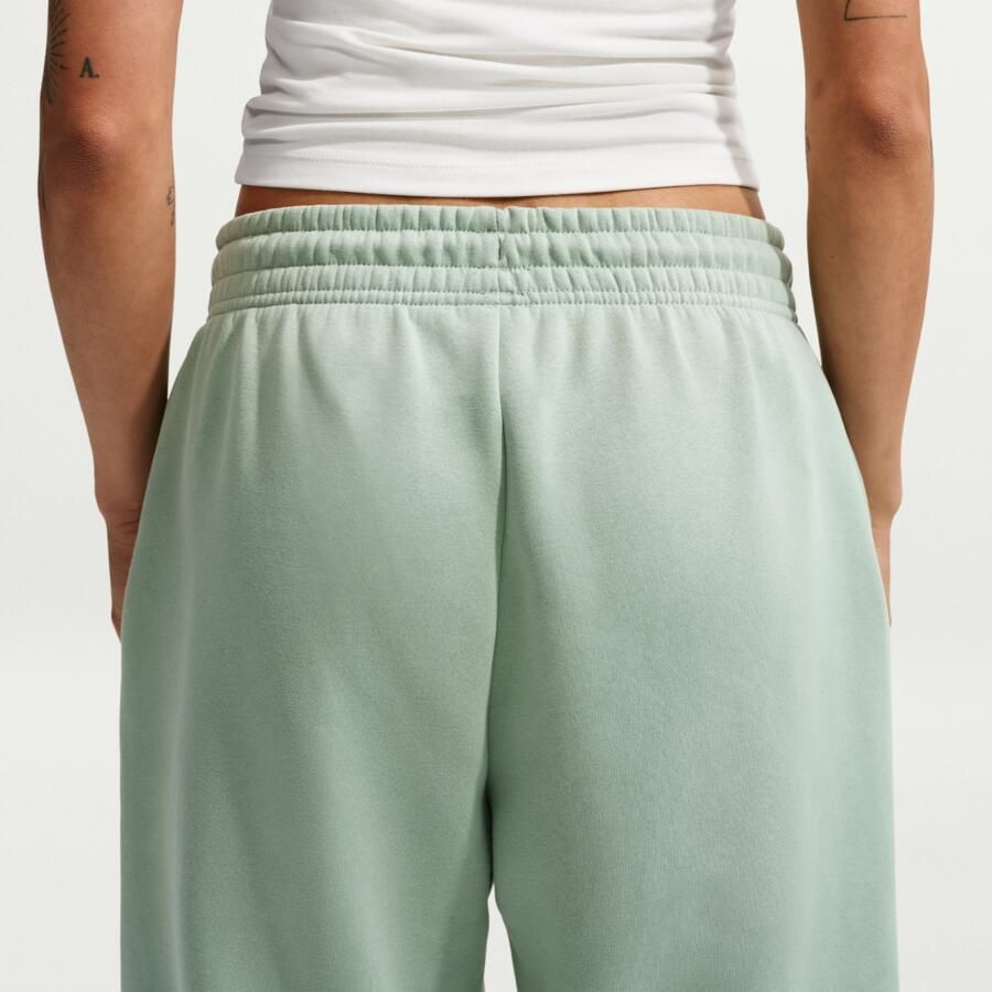 Nike Phoenix Fleece oversized damesjoggingbroek met hoge taille Groen - Foto 3