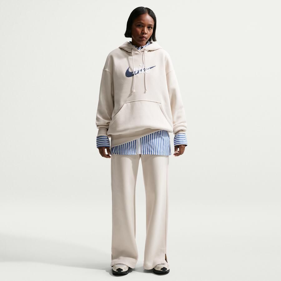 Nike Phoenix Fleece oversized hoodie met logo voor dames Bruin - Foto 2