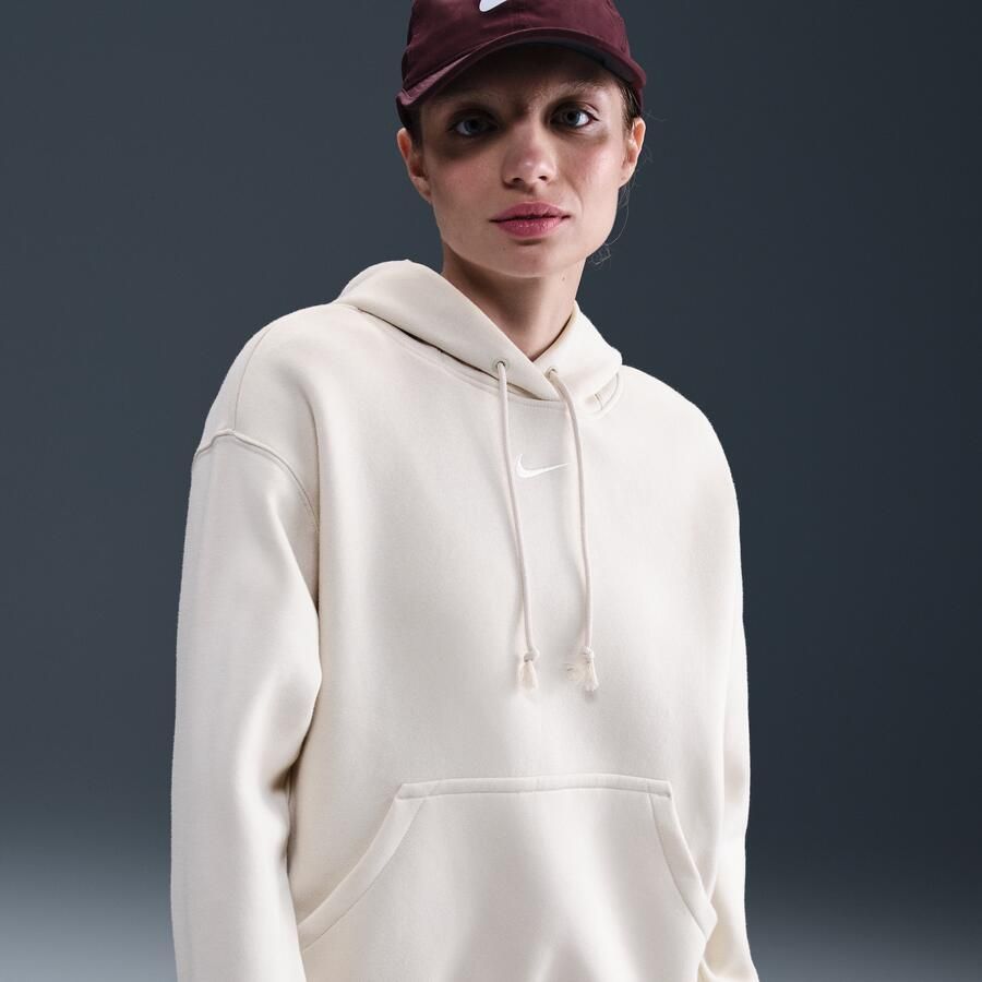 Nike Sportswear Phoenix Fleece Oversized Hoodie Hoodies Kleding lt orewood brn sail maat: XS beschikbare maaten:XS L XL - Foto 4