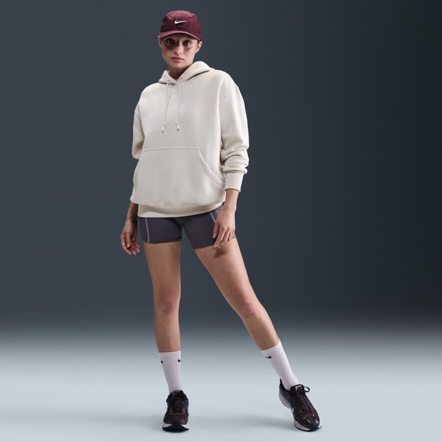 Nike Sportswear Phoenix Fleece Oversized Hoodie Hoodies Kleding lt orewood brn sail maat: XS beschikbare maaten:XS L XL - Foto 3