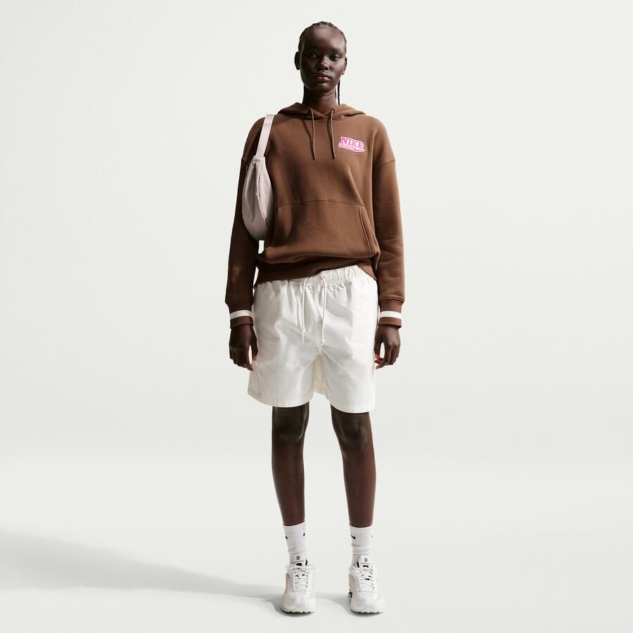 Nike Phoenix Fleece Oversized hoodie voor dames Bruin - Foto 2