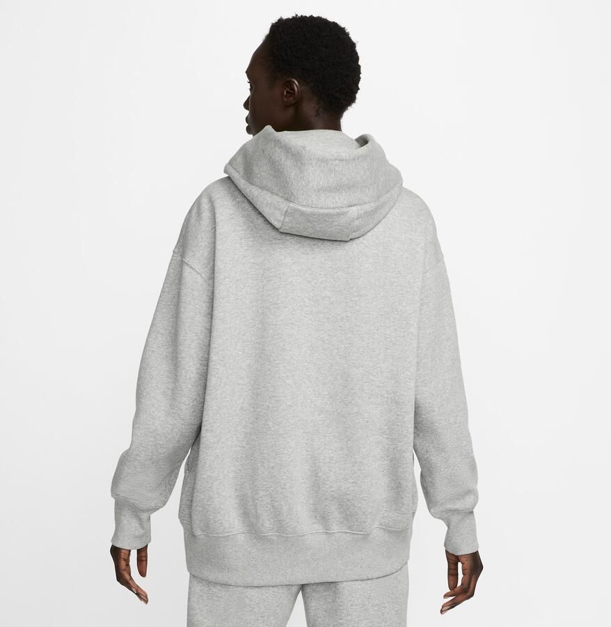 Nike Sportswear Phoenix Fleece Oversized Hoodie Hoodies Kleding dk grey heather sail maat: XS beschikbare maaten:XS S M L XL