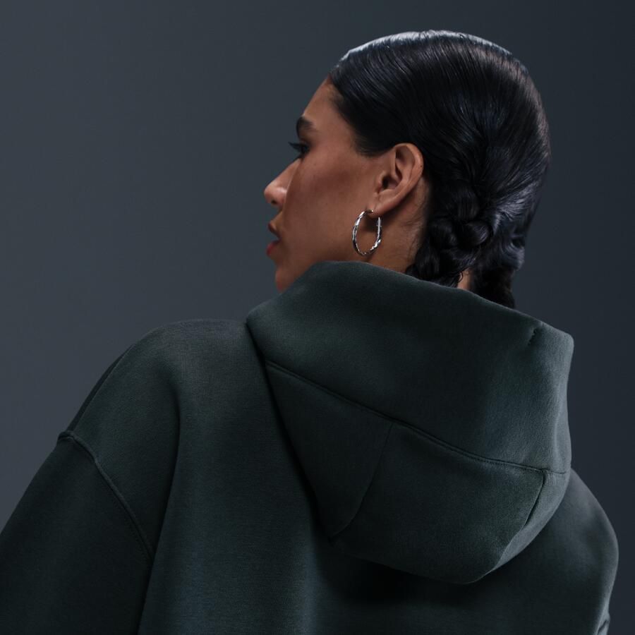 Nike Phoenix Fleece Oversized hoodie voor dames Groen