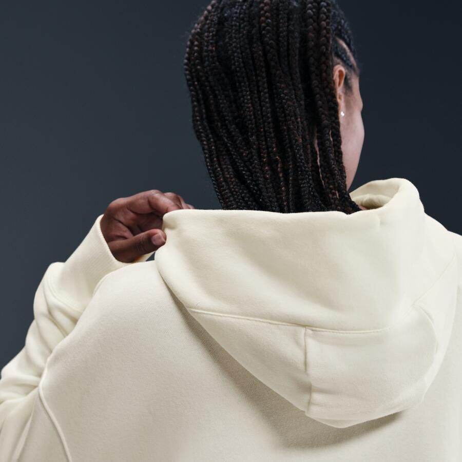 Nike Sportswear Phoenix Fleece Women's Oversized Pullover Hoodie Hoodies Kleding sail black maat: L beschikbare maaten:L - Foto 2