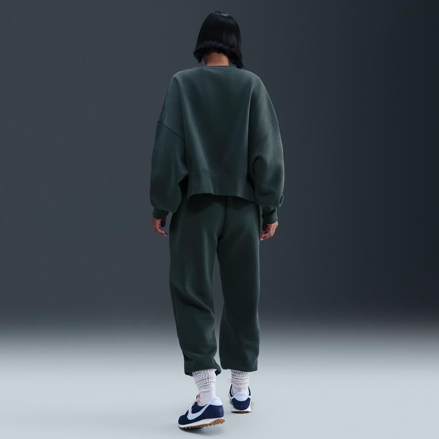 Nike Phoenix Fleece Oversized joggingbroek met hoge taille voor dames Groen - Foto 3