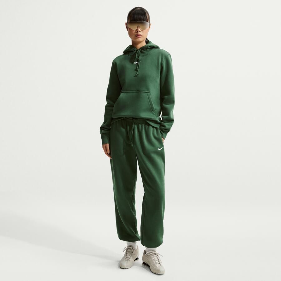 Nike Phoenix Fleece Oversized joggingbroek met hoge taille voor dames Groen - Foto 4